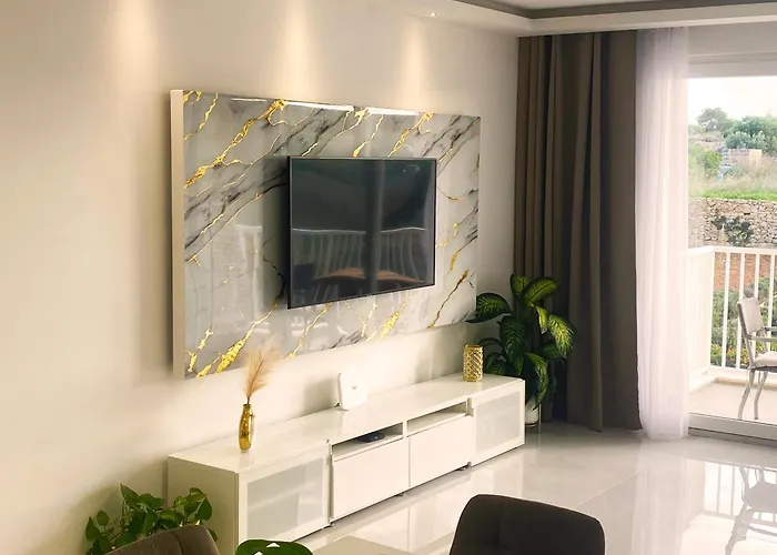 Apartament Cliff's Edge Luxury With Large Pool & Stunning Views Sannat